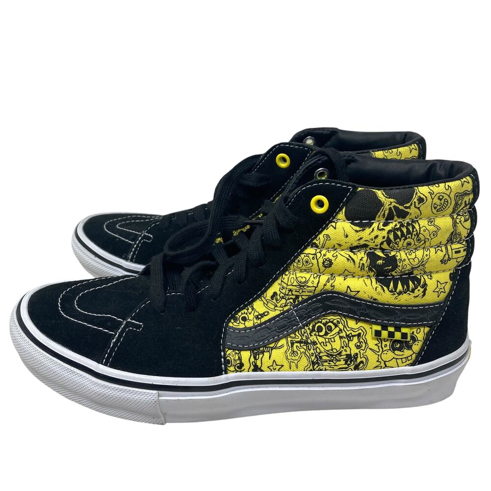 Vans x Spongebob Mike Gigliotti Sk8-Hi Skate Sneakers Mens Size 9.5